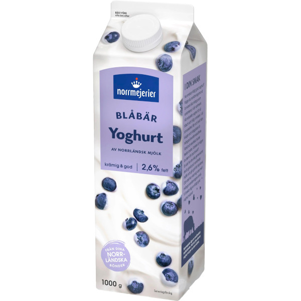 Norrmejerier Yoghurt Blåbär