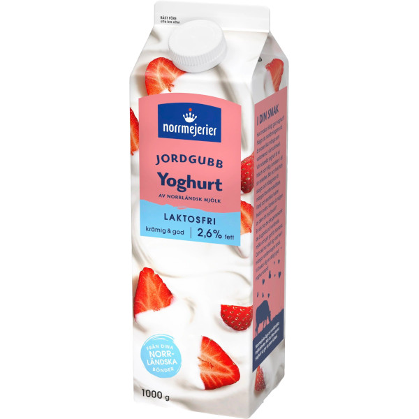 Norrmejerier Yoghurt Jordgubb Laktosfri