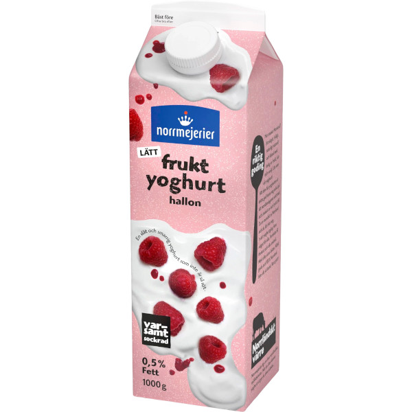 Norrmejerier Fruktyoghurt Hallon Lätt 0,5%