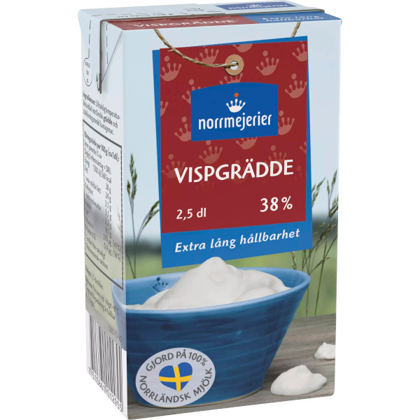 Norrmejerier Vispgrädde Extra Lång Hållbarhet