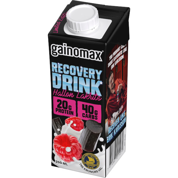 Gainomax Recovery Drink Hallon/Lakrits