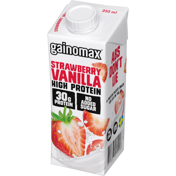 Gainomax High Protein Drink Strawberry/Vanilla