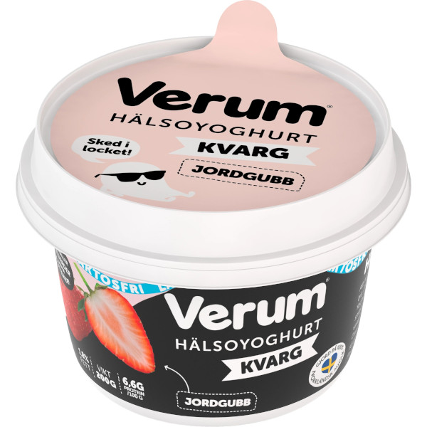 Verum Hälsoyoghurt Kvarg Jordgubb