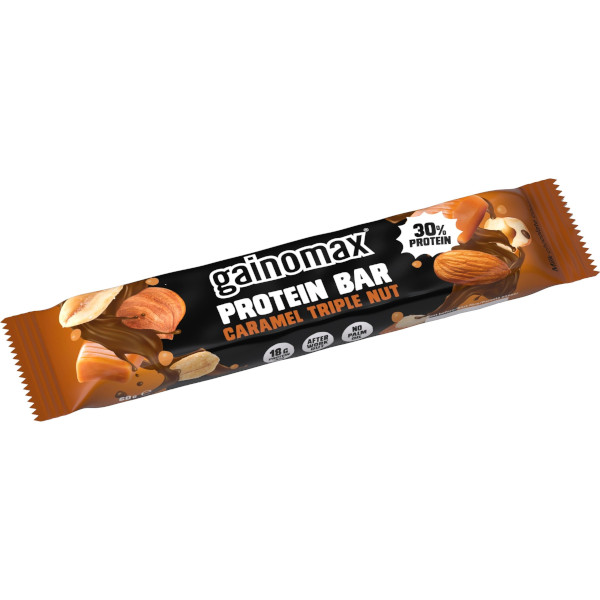 Gainomax Proteinbar Caramel Triple Nut