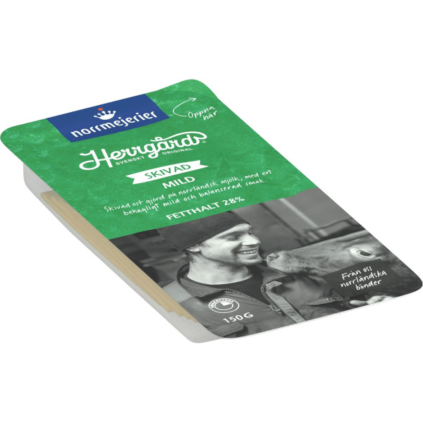 Norrmejerier Herrgård Mild 28% Skivad