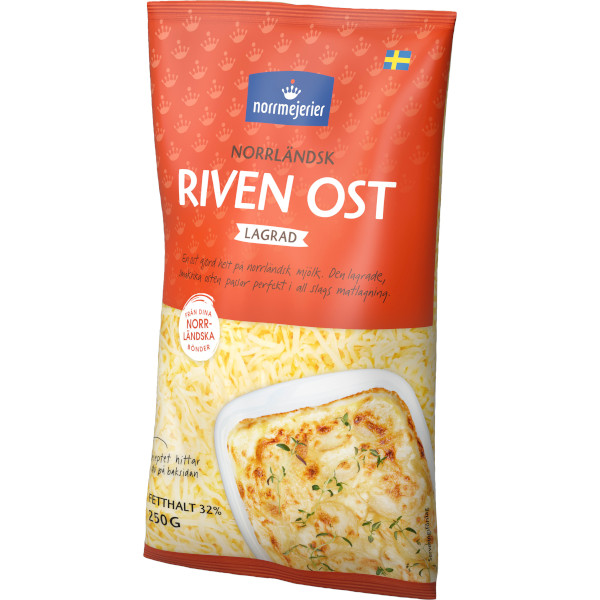 Norrmejerier Riven Ost Lagrad 32%