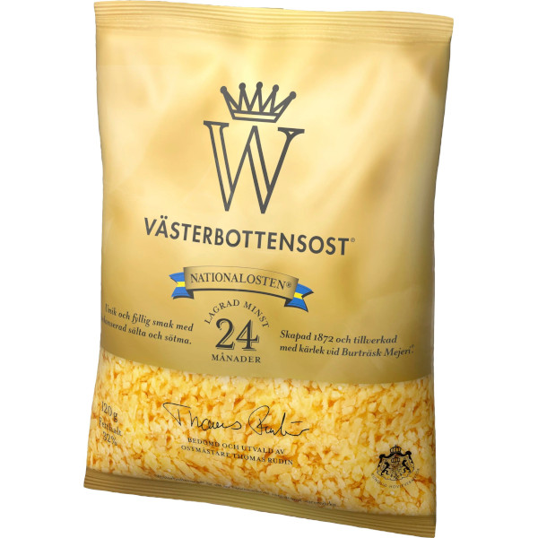 Västerbottensost Ost 24 Månader Riven