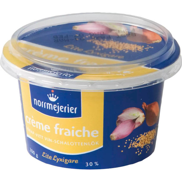 Norrmejerier Crème Fraiche Senap/Vitt Vin/Schalottenlök