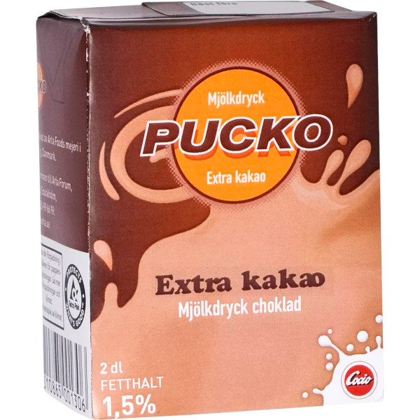 Pucko Mjölkdryck Choklad Original