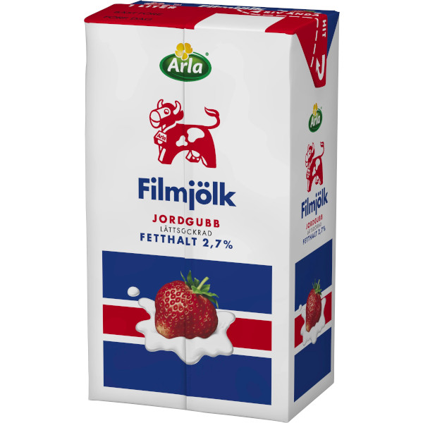 Arla Filmjölk Jordgubb