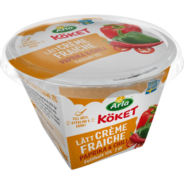 Arla Köket Crème Fraiche Lätt Paprika & Chili
