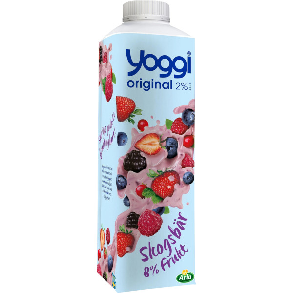 Yoggi Fruktyoghurt Skogsbär