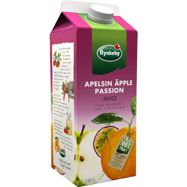Rynkeby Juice Apelsin/Äpple/Passion