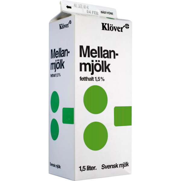 Klöver Mellanmjölk