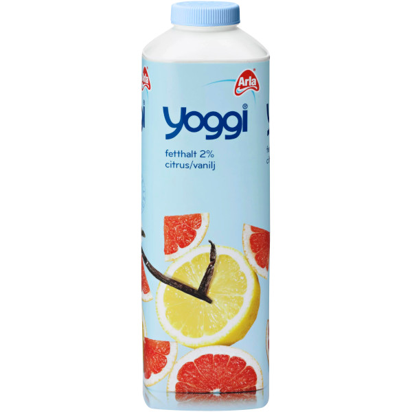 Yoggi Fruktyoghurt Citrus/Vanilj
