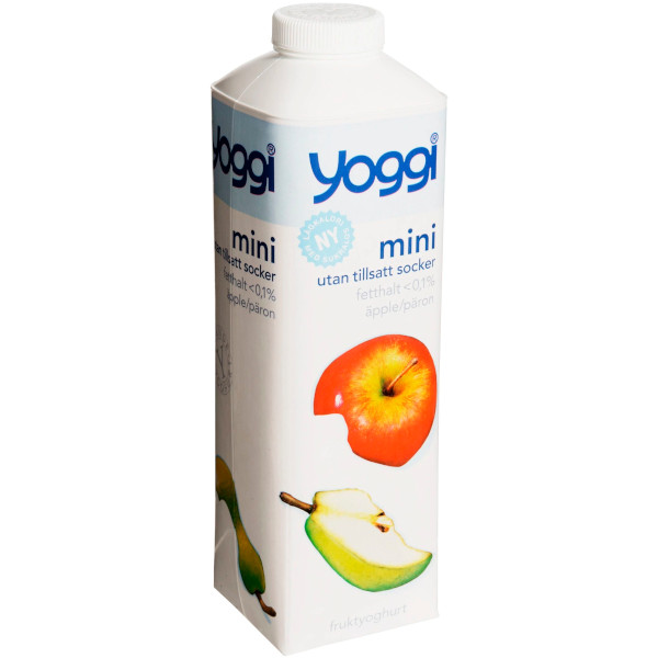 Yoggi Yoghurt Mini Äpple/Päron