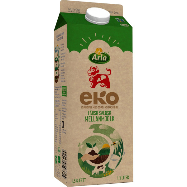 Arla Mellanmjölk Ekologisk