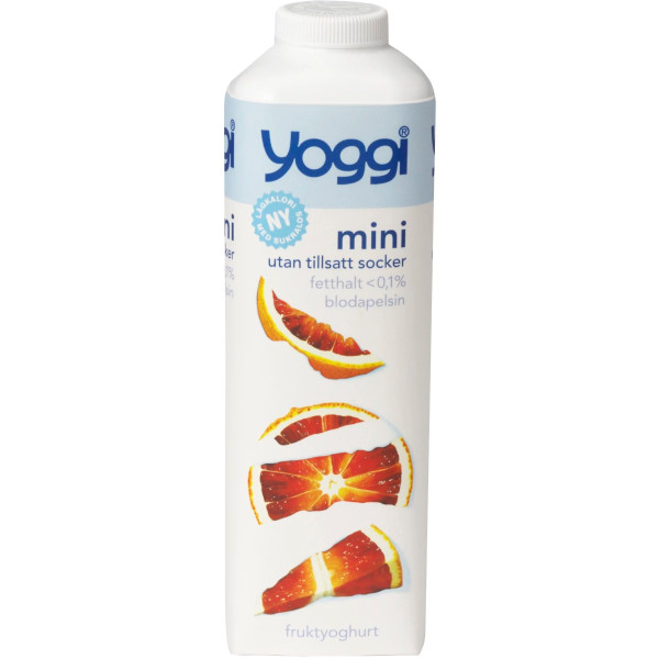 Yoggi Yoghurt Mini Blodapelsin