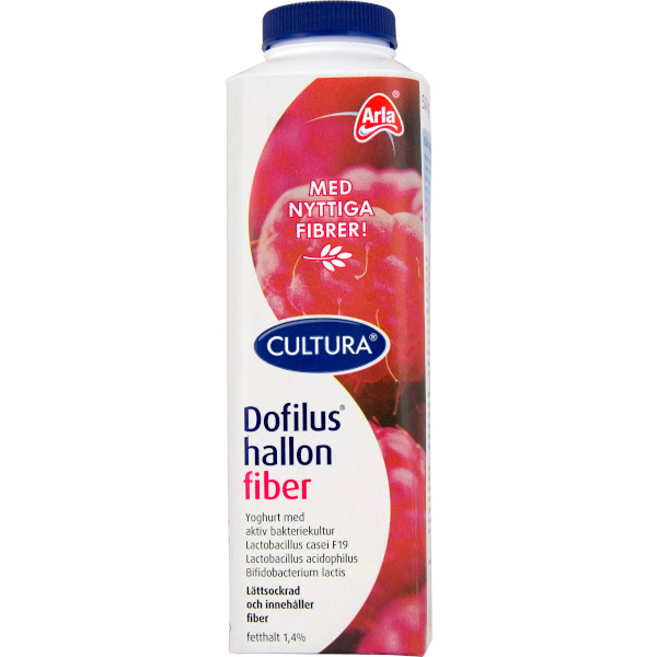 Cultura Dofilus Yoghurt Hallon Fiber