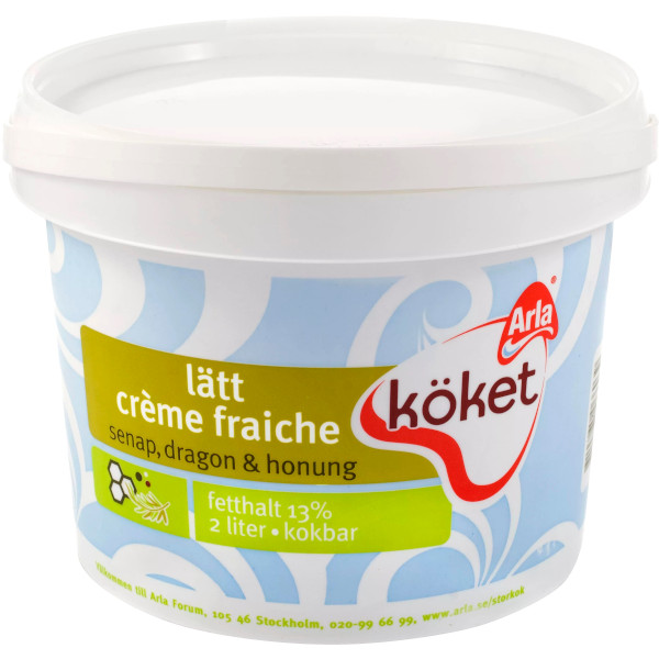 Arla Köket Crème Fraiche Lätt Senap/Dragon/Honung