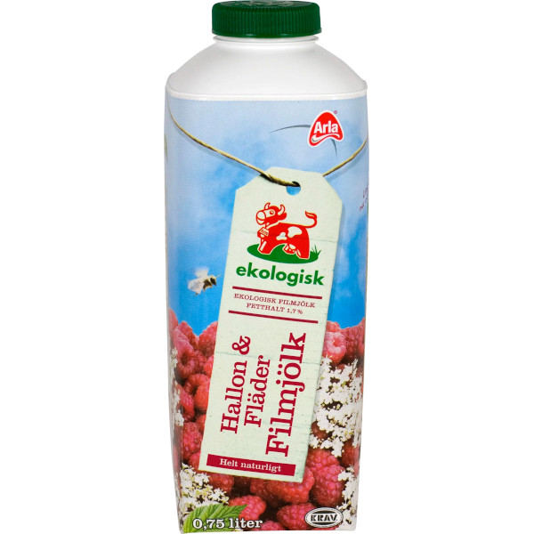 Arla Yoghurt Hallon & Fläder Ekologisk