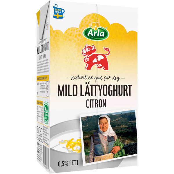 Arla Mild Lättyoghurt Citron