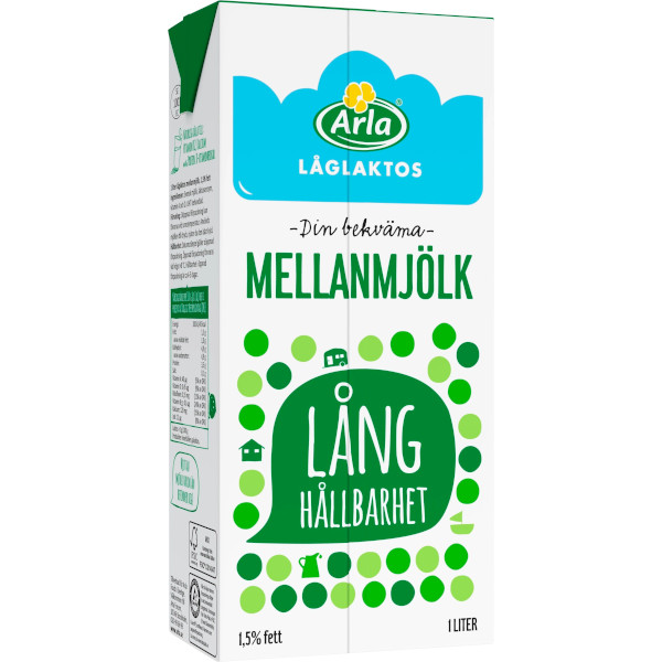 Arla Mellanmöjlk Låglaktos