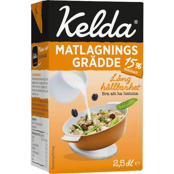 Kelda Matlagningsgrädde