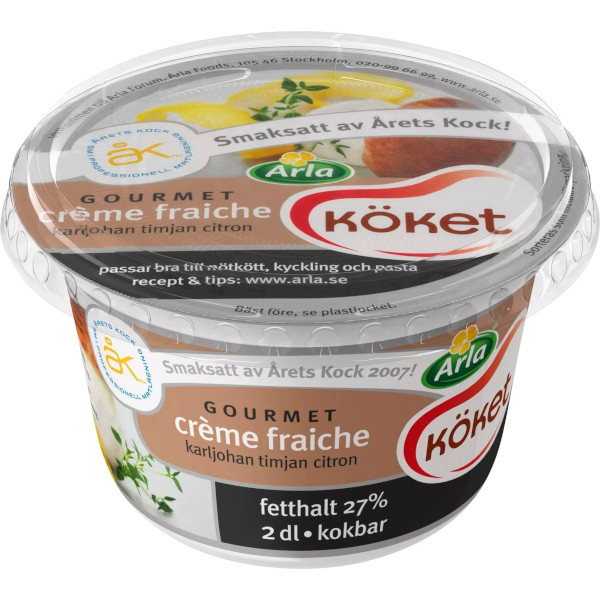 Arla Köket Crème Fraiche Karljohan/Timjan/Citron