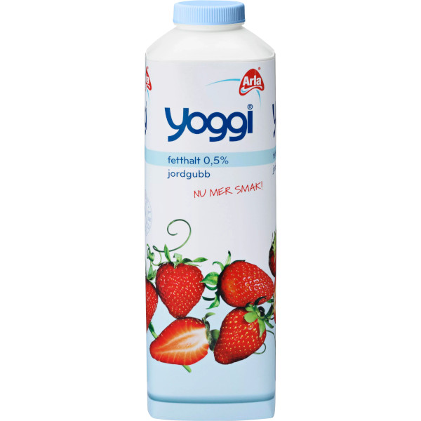 Yoggi Fruktyoghurt 0,5% Jordgubb