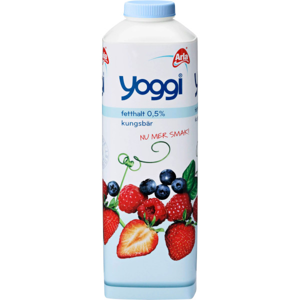 Yoggi Fruktyoghurt 0,5% Kungsbär