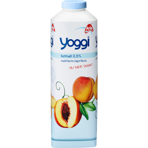 Yoggi Fruktyoghurt 0,5% Nektarin/Aprikos