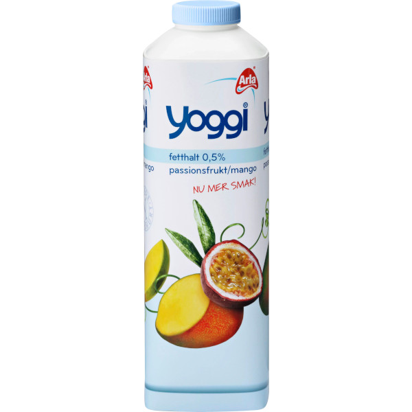 Yoggi Fruktyoghurt 0,5% Passionsfrukt/Mango