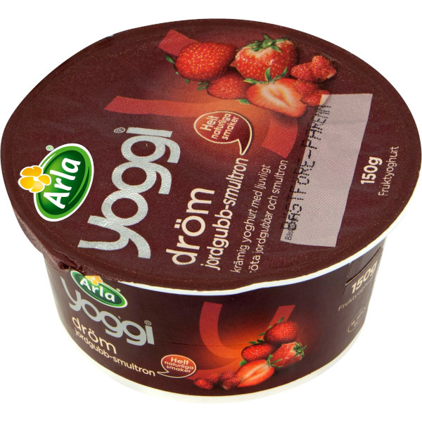 Yoggi Yoghurt Dröm Jordgubb/Smultron