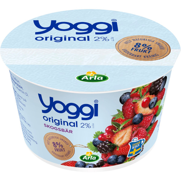 Yoggi Fruktyoghurt Skogsbär