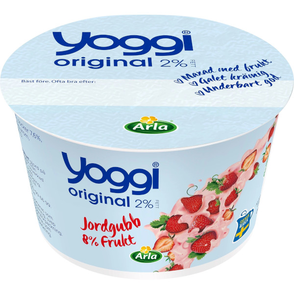 Yoggi Fruktyoghurt Jordgubb