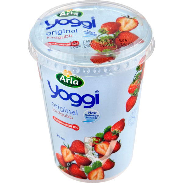 Yoggi Fruktyoghurt Jordgubb