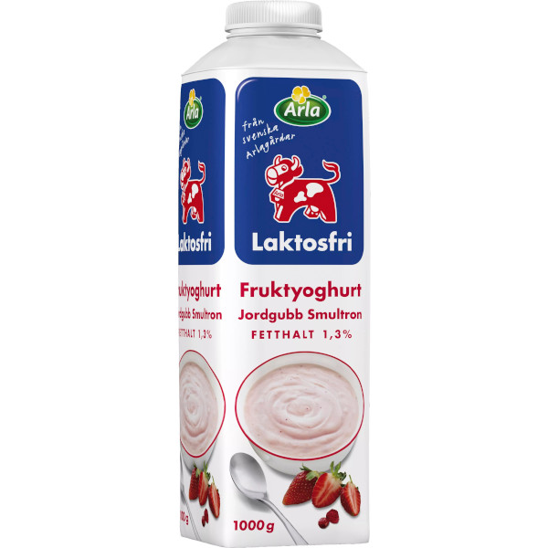 Arla Fruktyoghurt Jordgubb/Smultron Laktosfri