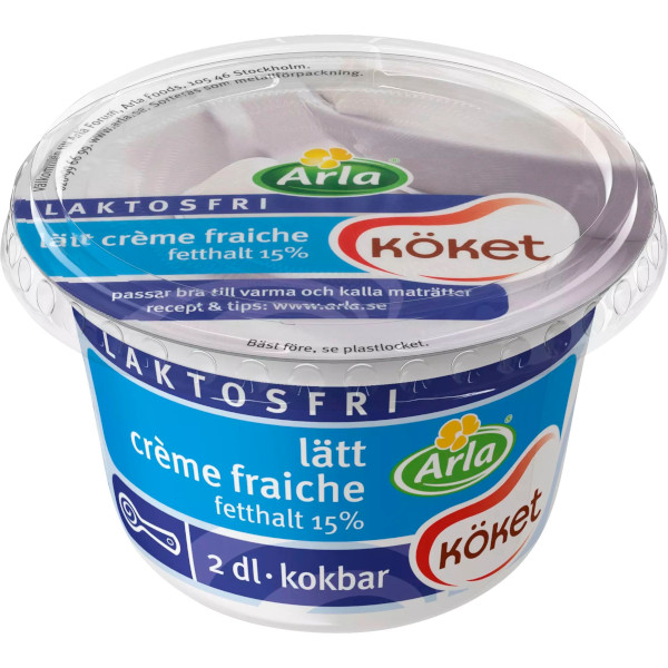 Arla Köket Crème Fraiche Lätt Laktosfri