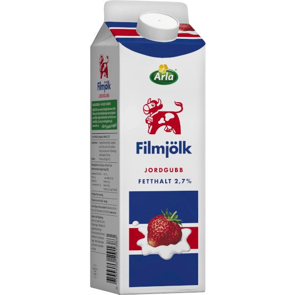 Arla Filmjölk Jordgubb
