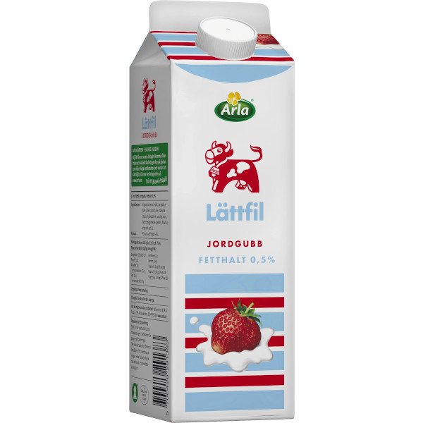 Arla Lättfil Jordgubb