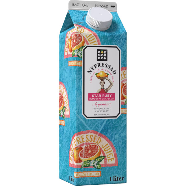 God Morgon Juice Star Ruby Nypressad