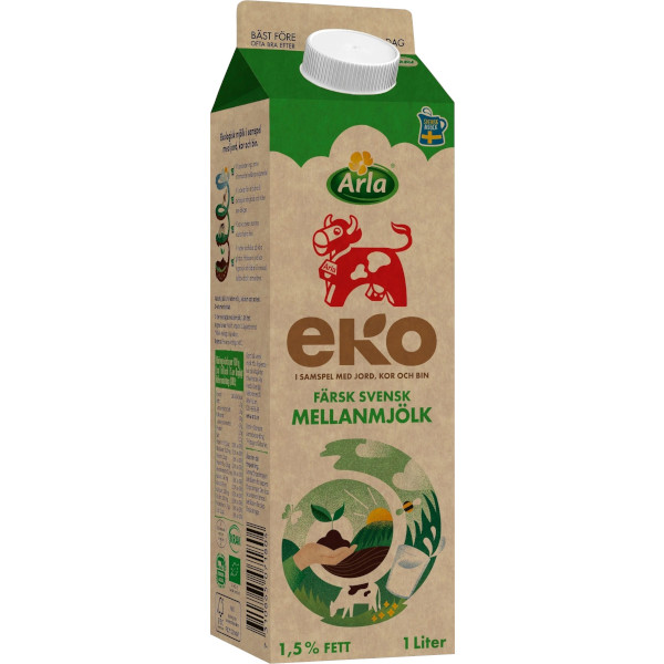 Arla Mellanmjölk Ekologisk