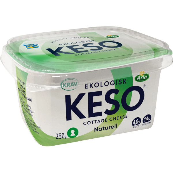 Keso Cottage Cheese Naturell Ekologisk
