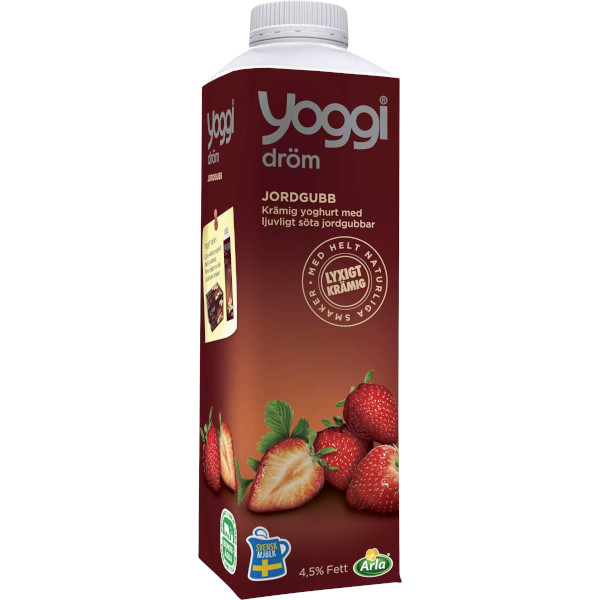 Yoggi Yoghurt Dröm Jordgubb
