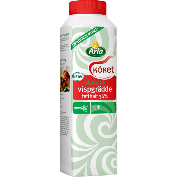 Arla Köket Vispgrädde 36% Ekologisk