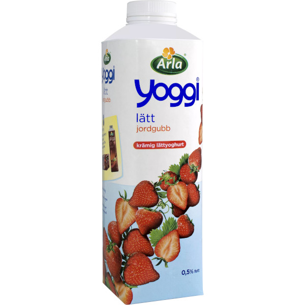 Yoggi Fruktyoghurt Lätt Jordgubb