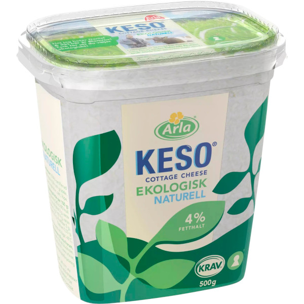 Keso Cottage Cheese Naturell Ekologisk