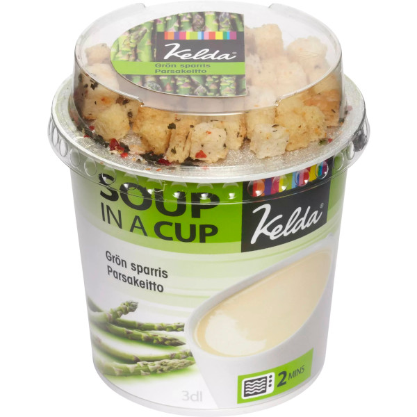 Kelda Soup In A Cup Grön Sparris