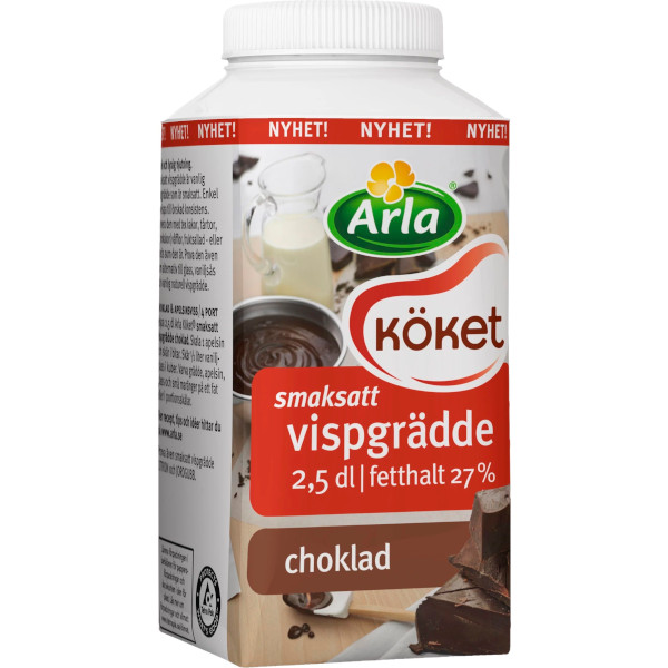 Arla Köket Vispgrädde Choklad